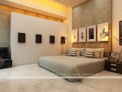 3D Interior Architectural Bedroom